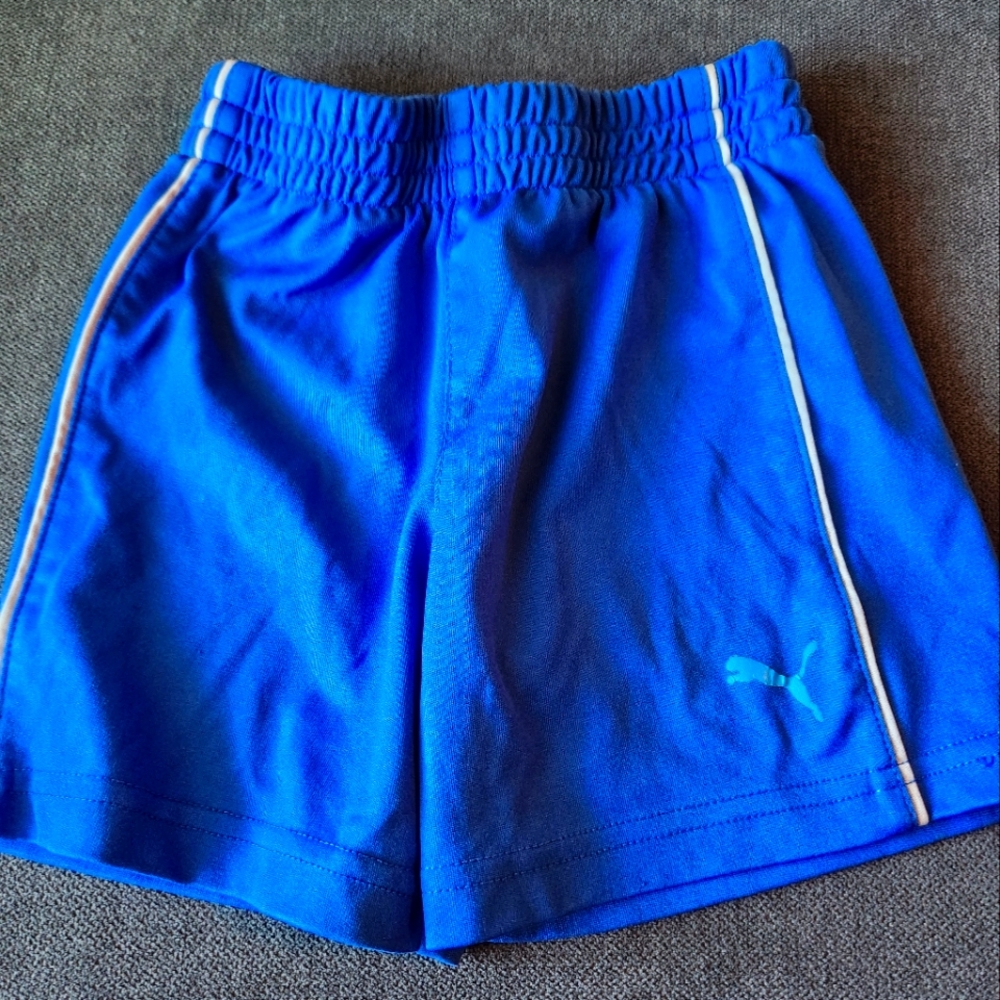 12mo boys puma blue shorts